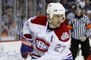 Former-Montreal Canadiens forward Alexei Kovalev