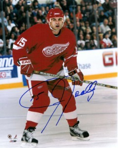 Jason Woolley closed out his NHL career with Detroit. 