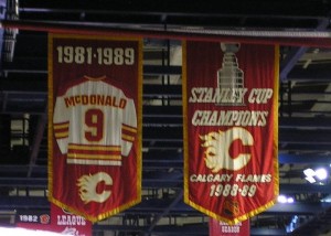 Could the Flames add another banner to the rafters? (Photo on Wikicommons)