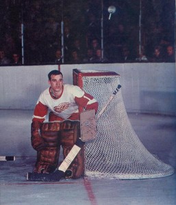 Wings rookie Roger Crozier starred, despite losing teeth for the second game in a row