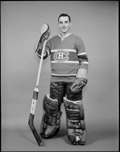 Montreal Canadiens goalie Jacques Plante