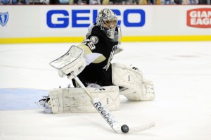 The Leafs peppered Marc-Andre Fleury, but were unable to get a win.