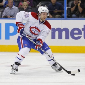 Montreal Canadiens forward David Desharnais
