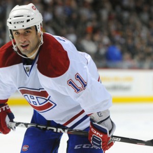 Former-Montreal Canadiens forward Scott Gomez