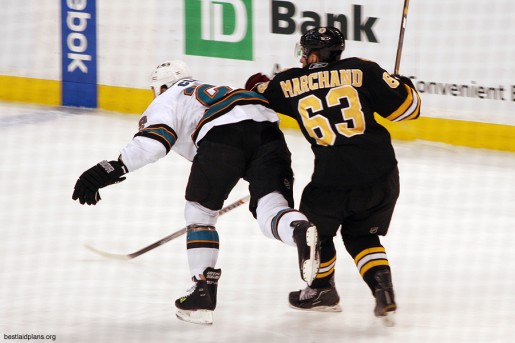 This time Marchand took the punishment and it will cost those who wanted him on DraftKings. Photo Credit: SlidingSideways/Flickr (CC)