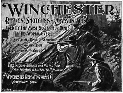 Winchester Repeating Arms ad from 1898