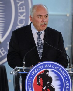 OHL Commissioner David Branch is setting an example for all hockey leagues (Aaron Bell/CHL Images)