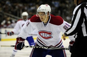 Montreal Canadiens forward Lars Eller