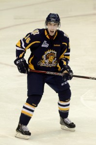 Gormley was dealt to the Cataractes at the OHL trade deadline (Courtesy: David Connell)