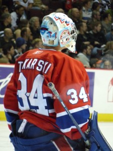 Current-Montreal Canadiens goalie Dustin Tokarski