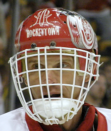 Dominik Hasek of the Detroit Red Wings