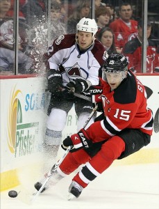 Petr Sykora of the New Jersey Devils