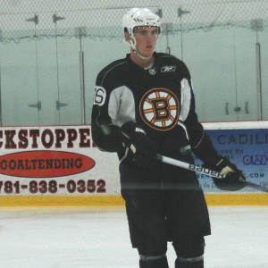 Rob O'Gara at Boston Bruins 2012 Development Camp.