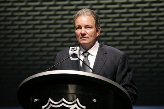 Ray Shero is ready to deal (Charles LeClaire-US PRESSWIRE)