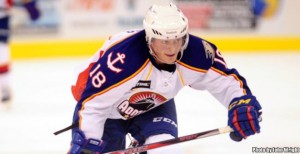 Chris Wagner was one of the 12 skaters moved to AHL Norfolk. Photo Credit:(Norfolk Admirals/John Wright)
