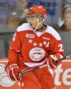 Nurse will return to the Greyhounds in the OHL (Terry Wilson/OHL Images)
