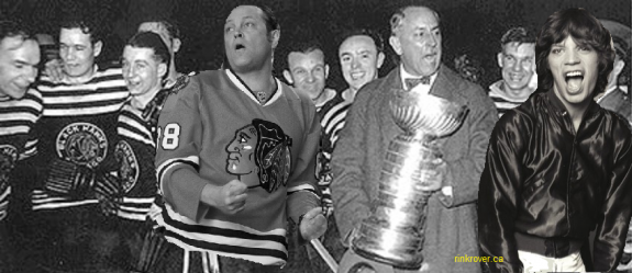 Mick Jagger Vince Vaughn and the 1934 Chicago Blackhawks