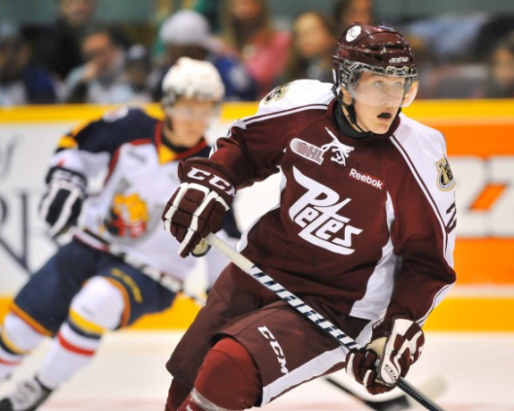 Nick Ritchie, NHL, Hockey, OHL, Peterborough Petes, Toronto Maple Leafs, THW