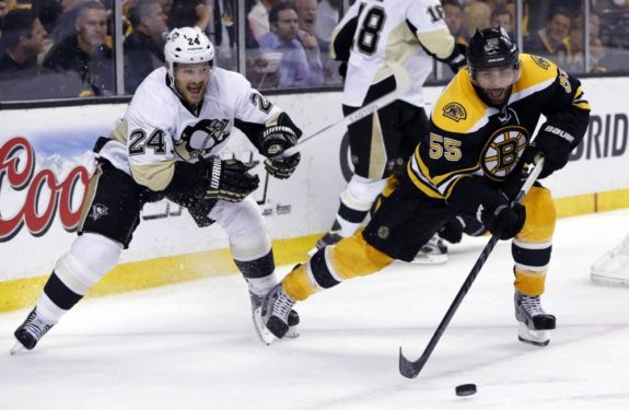 The Bruins are gambling with Johnny Boychuk if they choose to retain the 30-year-old. Especially fellow defensemen Matt Niskanen and Brooks Orpik signed for a combined $67 million this past July.
