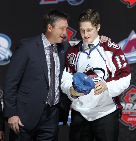Nathan MacKinnon should factor into Calder Trophy voting (Ed Mulholland-USA TODAY Sports)