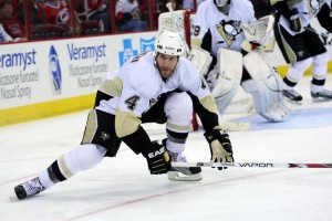 Rob Scuderi has yet to influence the rest of his teammates like everyone expected. (James Guillory-USA TODAY Sports)