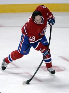Former-Montreal Canadiens forward Daniel Briere