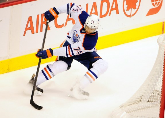 Darnell Nurse could push for a spot on the Oilers blueline (Anne-Marie Sorvin-USA TODAY Sports)