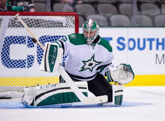 Kari Lehtonen and the Dallas Stars should continue their recent surge.  (Jerome Miron-USA TODAY Sports)