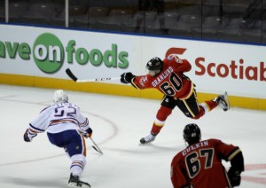 Ryan Culkin (bottom) could turn pro this season. (photo courtesy "bc-chris" at the CalgaryPuck forums)