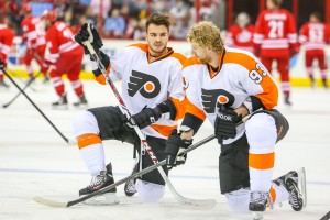 The Flyers and Jakub Voracek are growing in confidence as they enter the playoffs.