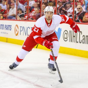 Kyle Quincey is the best defenseman left on the market - Photo By Andy Martin Jr