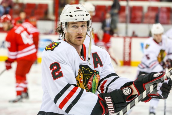 Duncan Keith led all Norris Trophy candidates last season with a plus-22 rating.