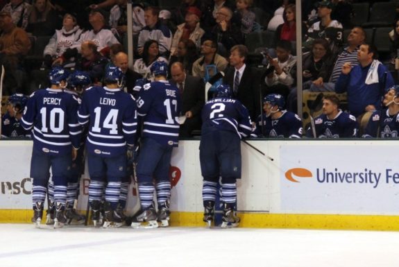 Could another team in Toronto hurt the Toronto Marlies of the AHL? (Ross Bonander / THW)