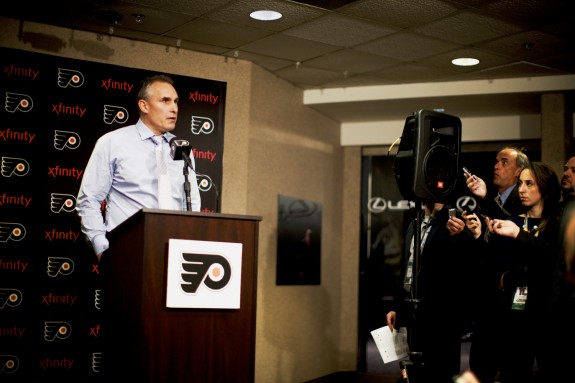 Despite the latest Flyers stumble to start the year, it was Craig Berube (above) who led the Flyers to the playoffs after their 1-7-0 start last season. 