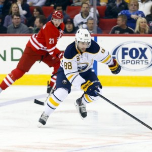 Conacher played in 19 games with the Sabres during the 2014-15 season. (James Guillory-USA TODAY Sports)