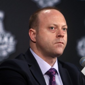 Stan Bowman has had to trade many veterans of Chicago. (Jerry Lai-USA TODAY Sports)