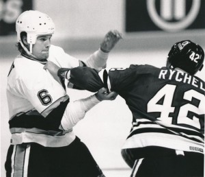 Tony Twist, Warren Rychel, NHL, Warriors on the Ice, Hockey, Fighting, Book Review