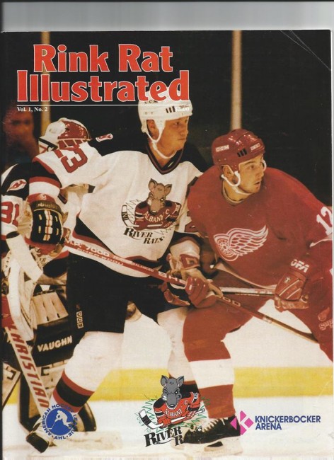 Albany River Rats and Adirondack Red Wings (Rink Rat Illustrated).