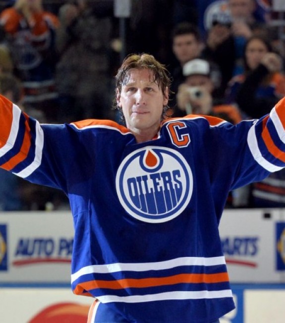 (Chris Austin-USA TODAY Sports) Call me crazy, but I want to see Ryan Smyth inducted into the Hockey Hall of Fame too. He's a legend in Edmonton and did yeoman's work for Canada in international competition too.