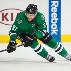 Tyler Seguin has just three points in his last seven games, but showed signs of breaking out with a two-point night in Dallas' last contest. (Jerome Miron-USA TODAY Sports)