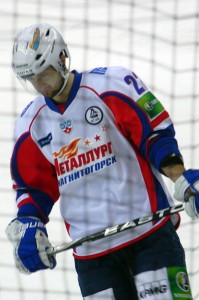 Enver Lisin, an ice-hockey player from Metallurg Magnitogorsk