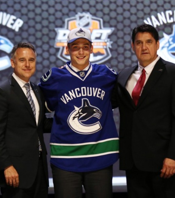 General manager Jim Benning would be wise to lend Virtanen to Team Canada for the World Juniors next month. (Bill Streicher-USA TODAY Sports)