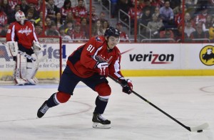 Dmitry Orlov opens training camp as the Caps' 5th or 6th defenseman. (Tommy Gilligan-USA TODAY Sports)