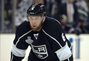 Jake Muzzin was the Tyler Toffoli of the defense for Los Angeles in 2014-15. (Kirby Lee-USA TODAY Sports)