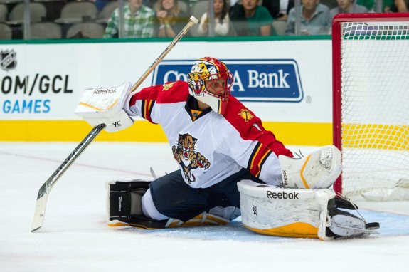 Can Roberto Luongo miraculously carry the Florida Panthers to the postseason? (Jerome Miron-USA TODAY Sports)
