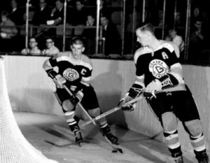 Bobby Orr, Wayne Cashman, Boston Bruins