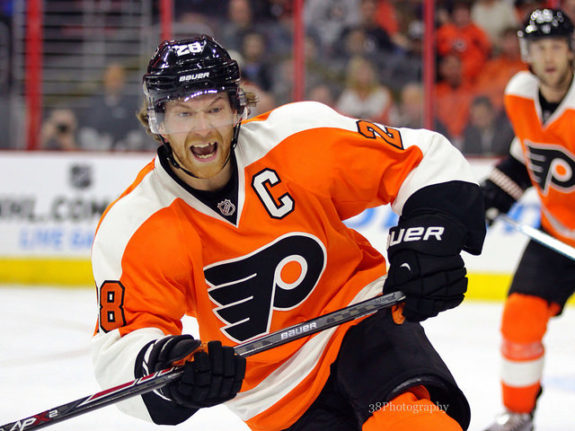 Avalanche Survival 101: Claude Giroux made up for lost time since scoring his last goal. The Flyers captain buried a pair of power play goals in Saturday night's 4-3 victory over the Colorado Avalanche.
