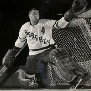 Claude Dufour of Hershey is the AHL first all-star goalie.