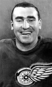 Floyd Smith scored twice for the Red Wings