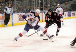 Dave Steckel With The C. Photo Credit: (John Wright/Norfolk Admirals)